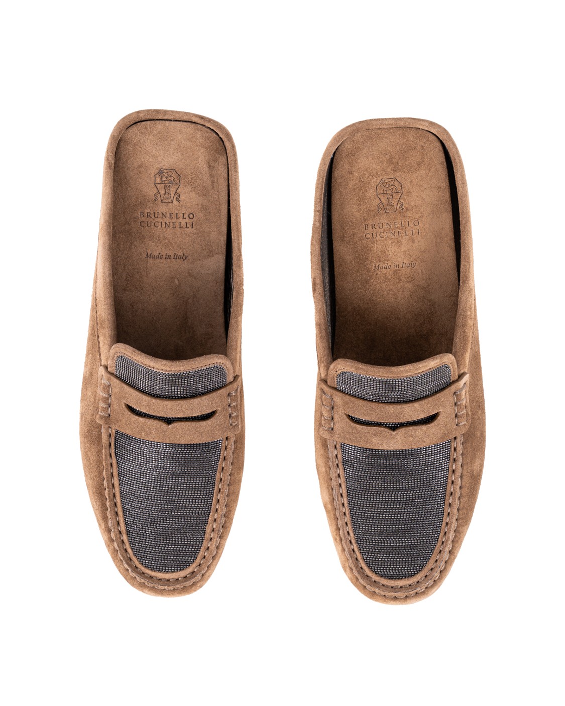 shop BRUNELLO CUCINELLI  Scarpa: Brunello Cucinelli Driving mules "Precious".
Fodera in camoscio.
Fondo in gomma.
Decorazione in monile Nickel-free.
Composizione: 100% VERA PELLE.
Made in Italy.. MZSFG2910-C7495 number 6397513